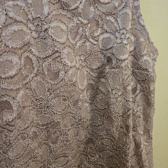 R & M Richards Beaded Neck 3 Piece Long Pant Set Size 10p - Picture 11 of 16